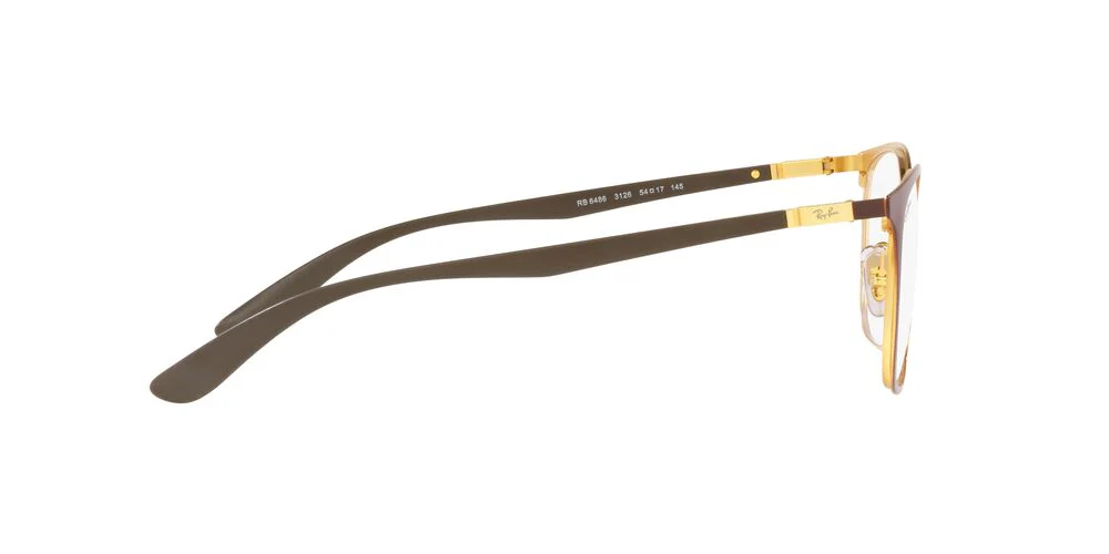 Gafas Oftálmicas Ray-Ban 0RX6486 Unisex Color Café - Image 3