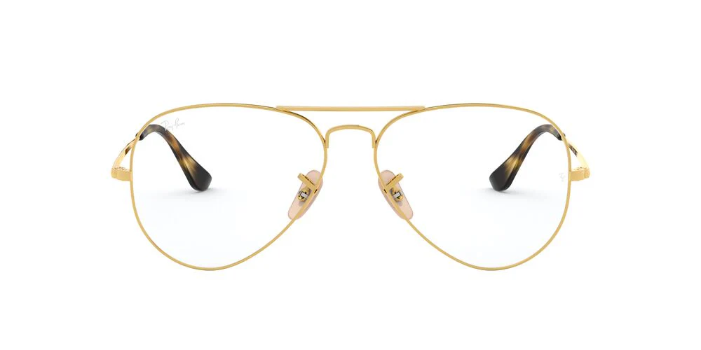 Gafas Oftálmicas Ray-Ban 0RX6489 Unisex Color Dorado