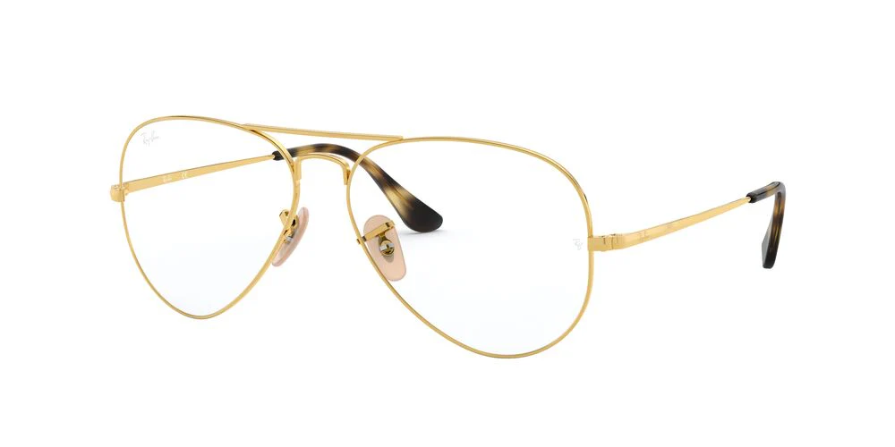 Gafas Oftálmicas Ray-Ban 0RX6489 Unisex Color Dorado - Image 2