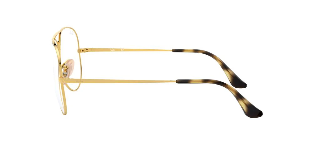 Gafas Oftálmicas Ray-Ban 0RX6489 Unisex Color Dorado - Image 3