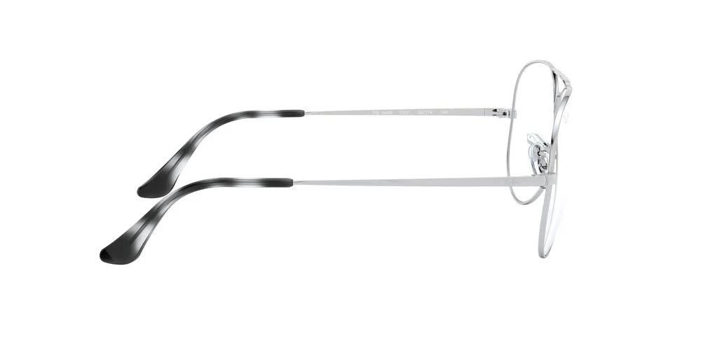Gafas Oftálmicas Ray-Ban 0RX6489 Unisex Color Plata - Image 4