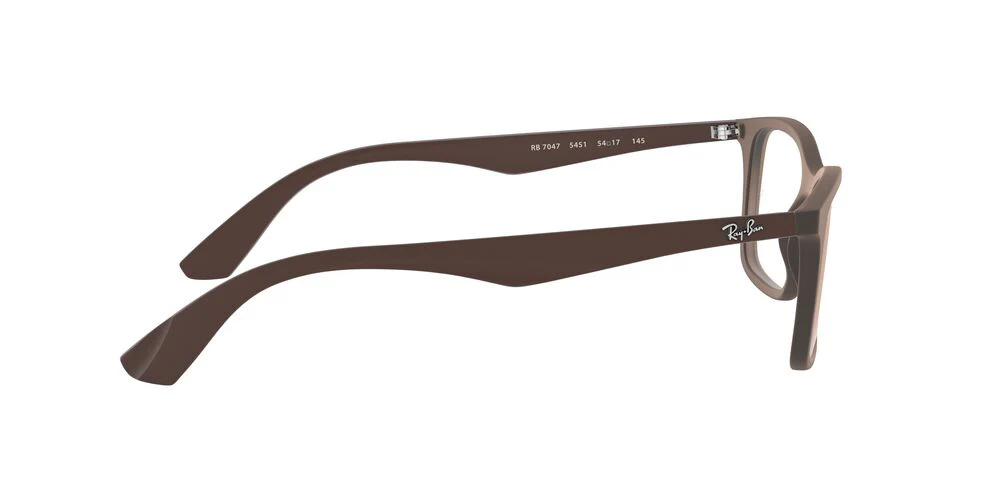 Gafas Oftálmicas Ray-Ban 0RX7047 Unisex Color Café - Image 4