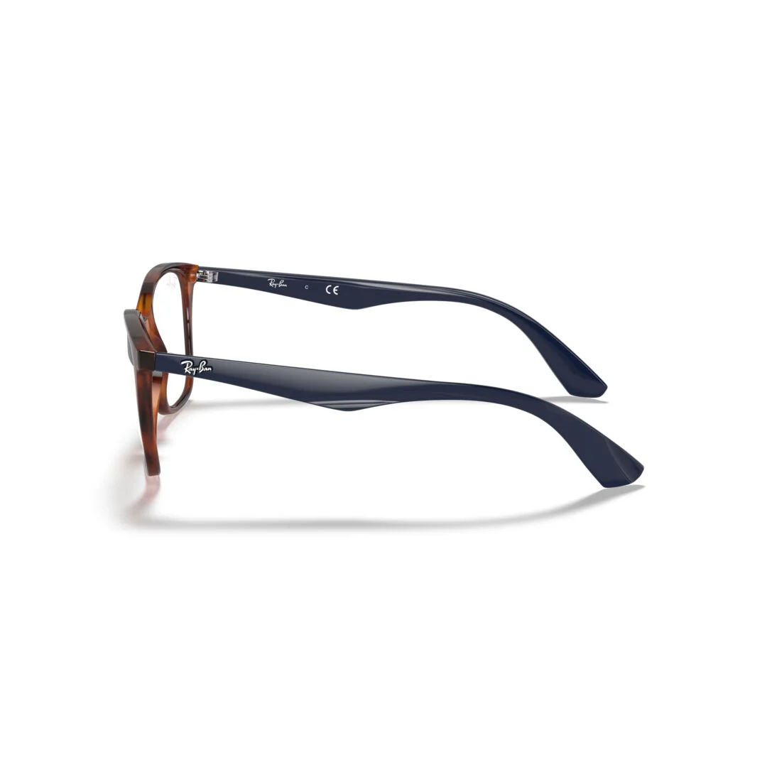 Gafas Oftálmicas Ray-Ban 0RX7066 Unisex Color Havana - Image 3