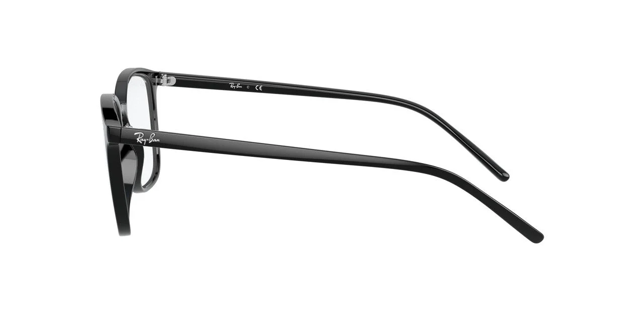 Gafas Oftálmicas Ray-Ban 0RX7185 Unisex Color Negro - Image 3