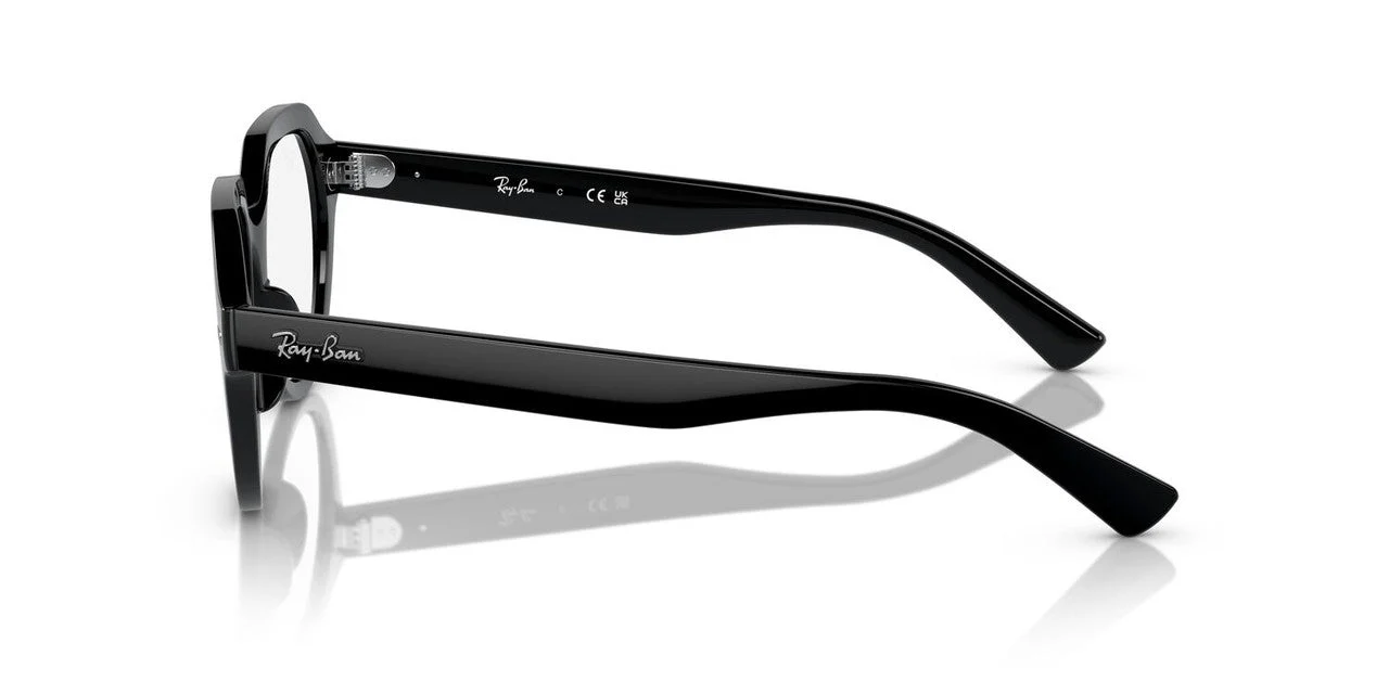 Gafas Oftálmicas Ray-Ban 0RX7214 Unisex Color Negro - Image 3