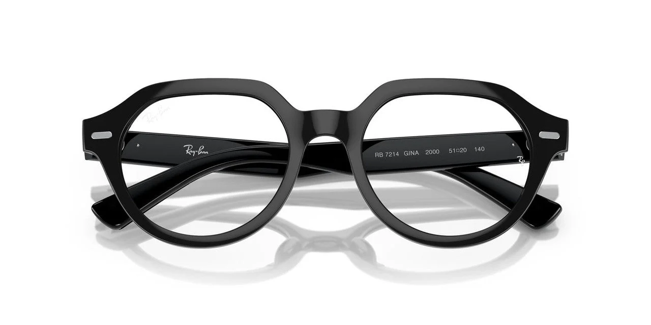 Gafas Oftálmicas Ray-Ban 0RX7214 Unisex Color Negro - Image 5