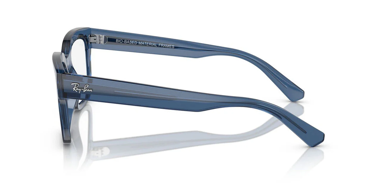 Gafas Oftálmicas Ray-Ban 0RX7217 Unisex Color Azul - Image 3