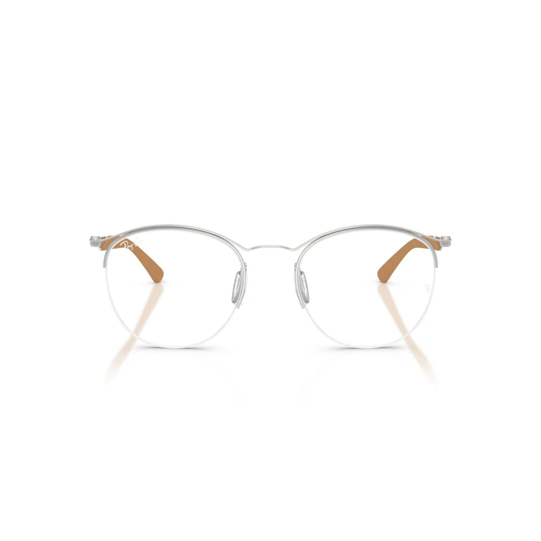 Gafas Oftálmicas Ray-Ban 0RX7553 Unisex Color Plateado