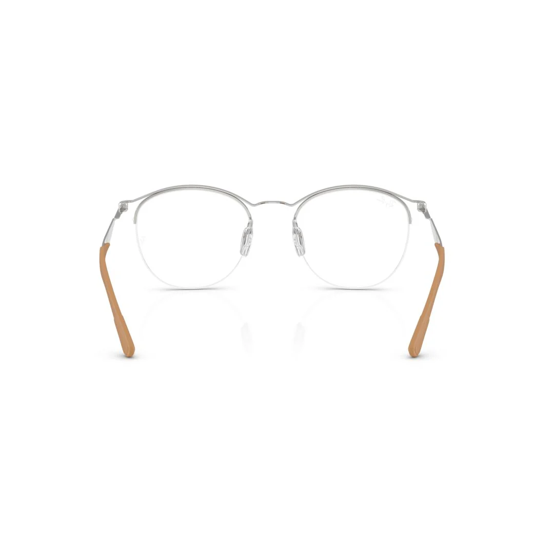 Gafas Oftálmicas Ray-Ban 0RX7553 Unisex Color Plateado - Image 4