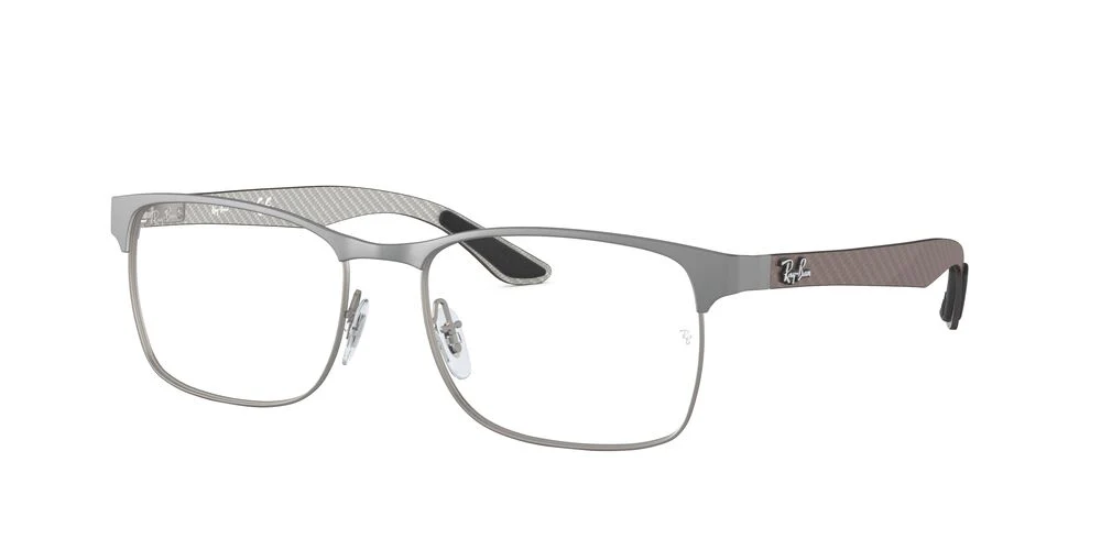 Gafas Oftálmicas Ray-Ban 0RX8416 Unisex Color Gris - Image 2