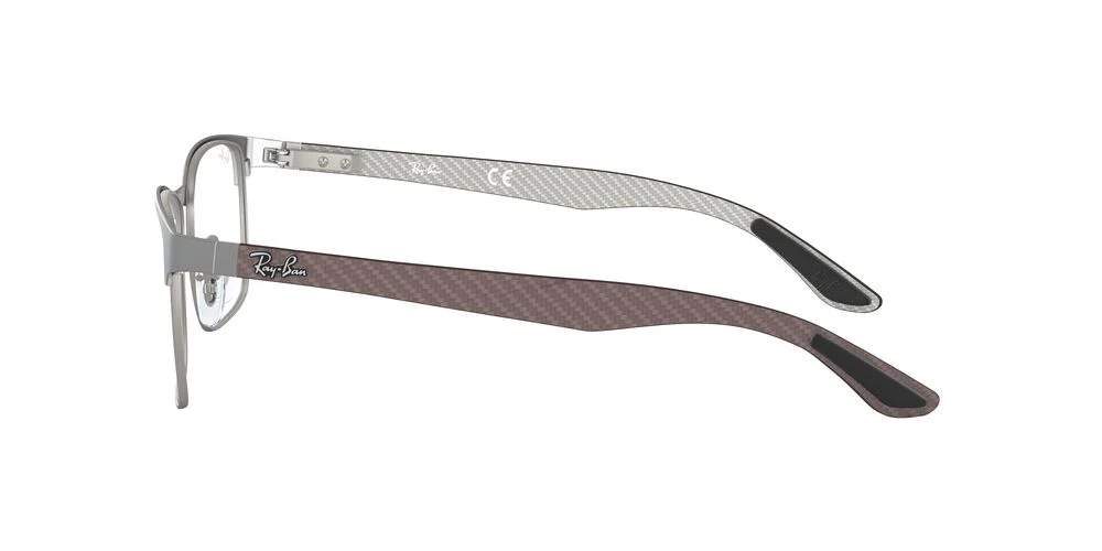 Gafas Oftálmicas Ray-Ban 0RX8416 Unisex Color Gris - Image 3