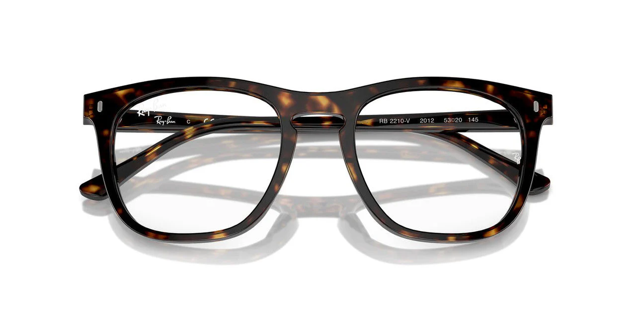 Gafas Oftálmicas Ray-Ban RX2210V Unisex Color Havana - Image 5