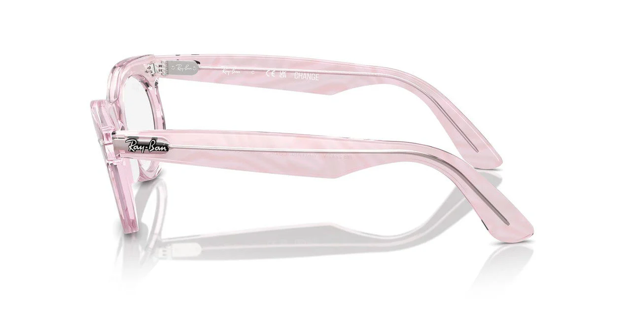 Gafas Oftálmicas Ray-Ban RX2242V Unisex Color Violeta - Image 3