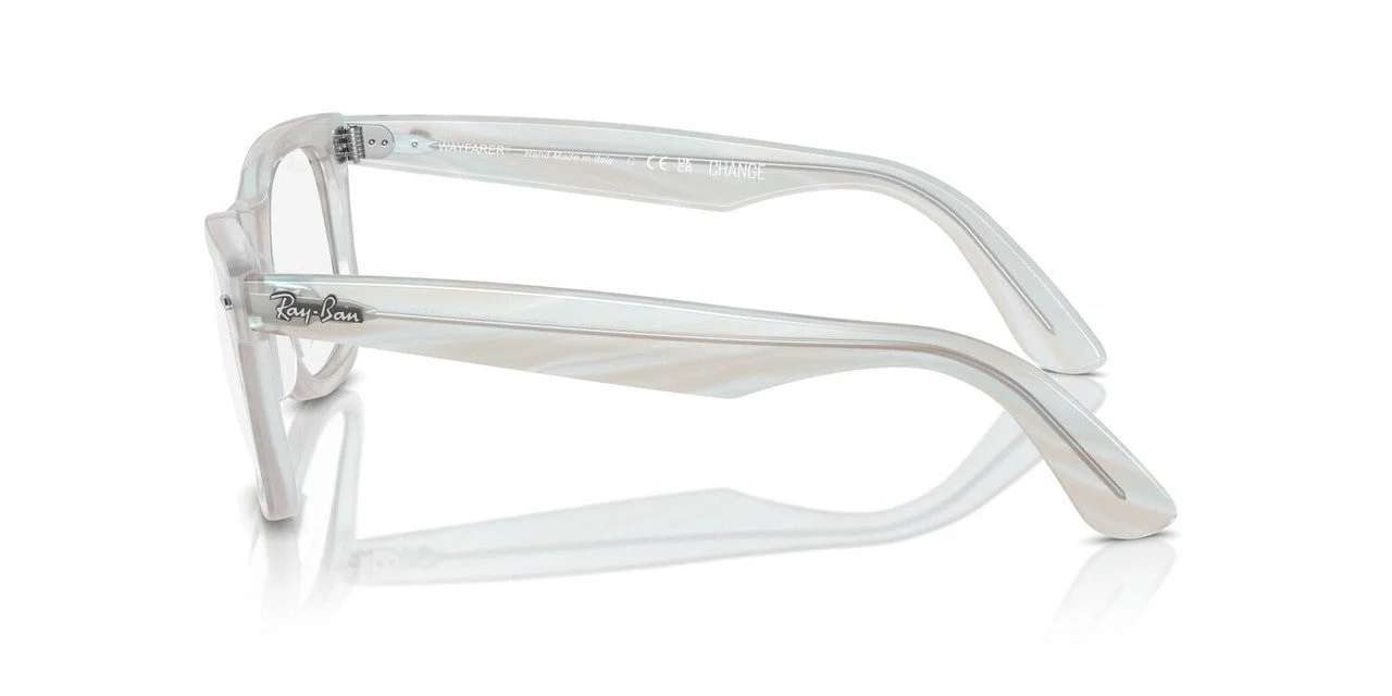 Gafas Oftálmicas Ray-Ban RX4340V Unisex Color Azul - Image 3