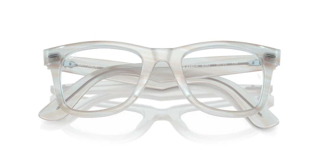 Gafas Oftálmicas Ray-Ban RX4340V Unisex Color Azul - Image 5