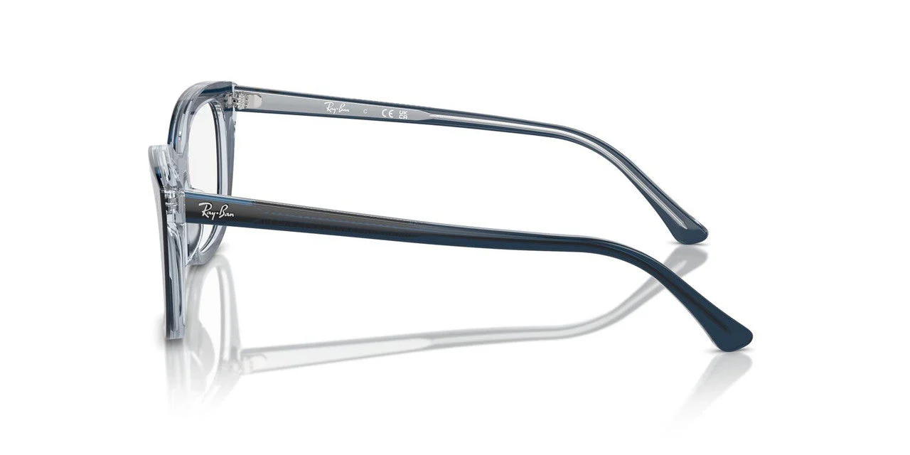 Gafas Oftálmicas Ray-Ban RX5433 Mujer Color Azul - Image 3