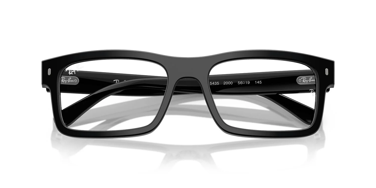 Gafas Oftálmicas Ray-Ban RX5435 Unisex Color Negro - Image 5