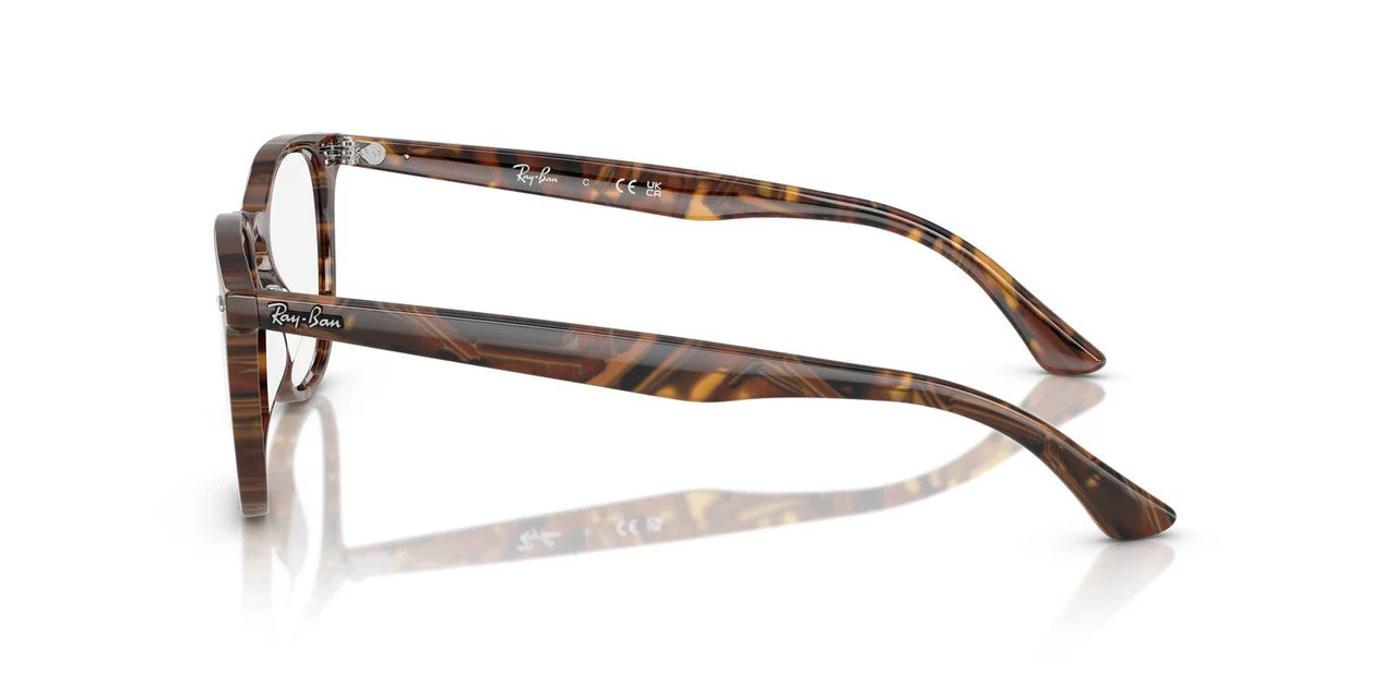 Gafas Oftálmicas Ray-Ban RX7159 Unisex Color Café - Image 3