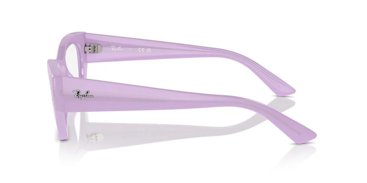 Gafas Oftálmicas Ray-Ban RX7330 Unisex Color Violeta - Image 3