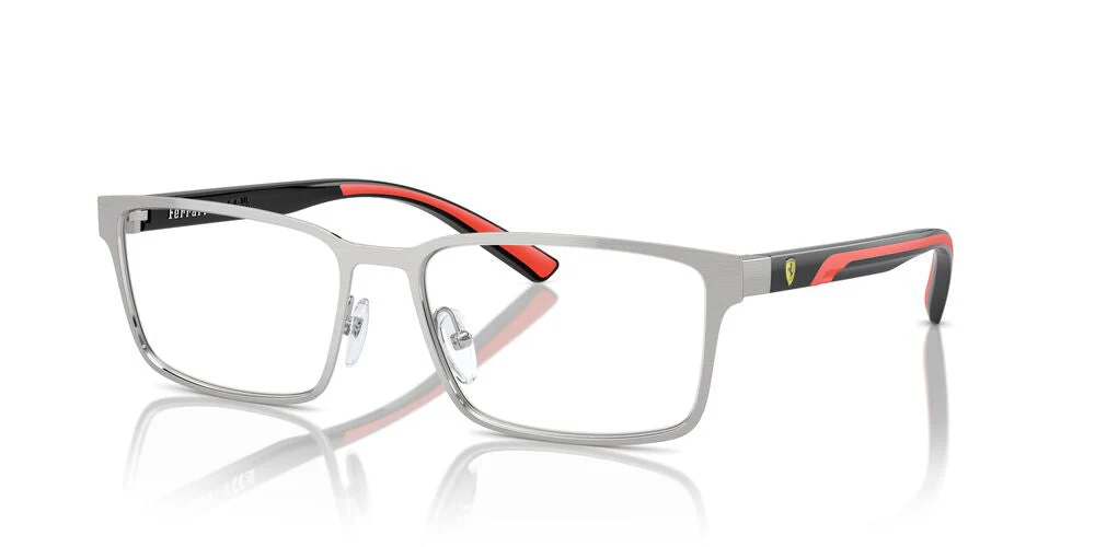 Gafas Oftálmicas Scuderia Ferrari FZ7002 Hombre Color Plateado - Image 2