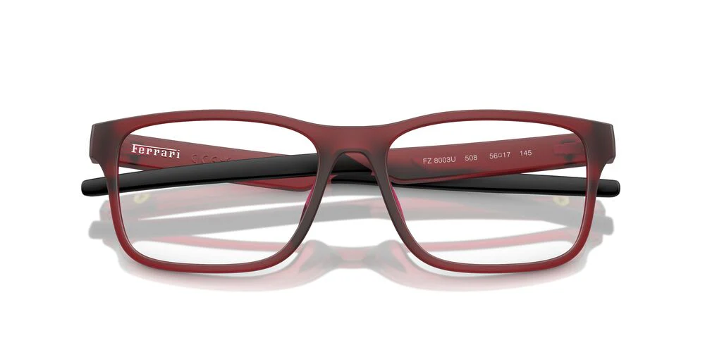 Gafas Oftálmicas Scuderia Ferrari FZ8003U Hombre Color Rojo - Image 5