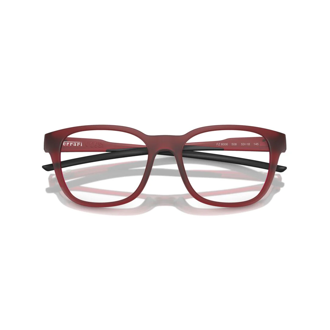 Gafas Oftálmicas Scuderia Ferrari FZ8006 Hombre Color Rojo - Image 4