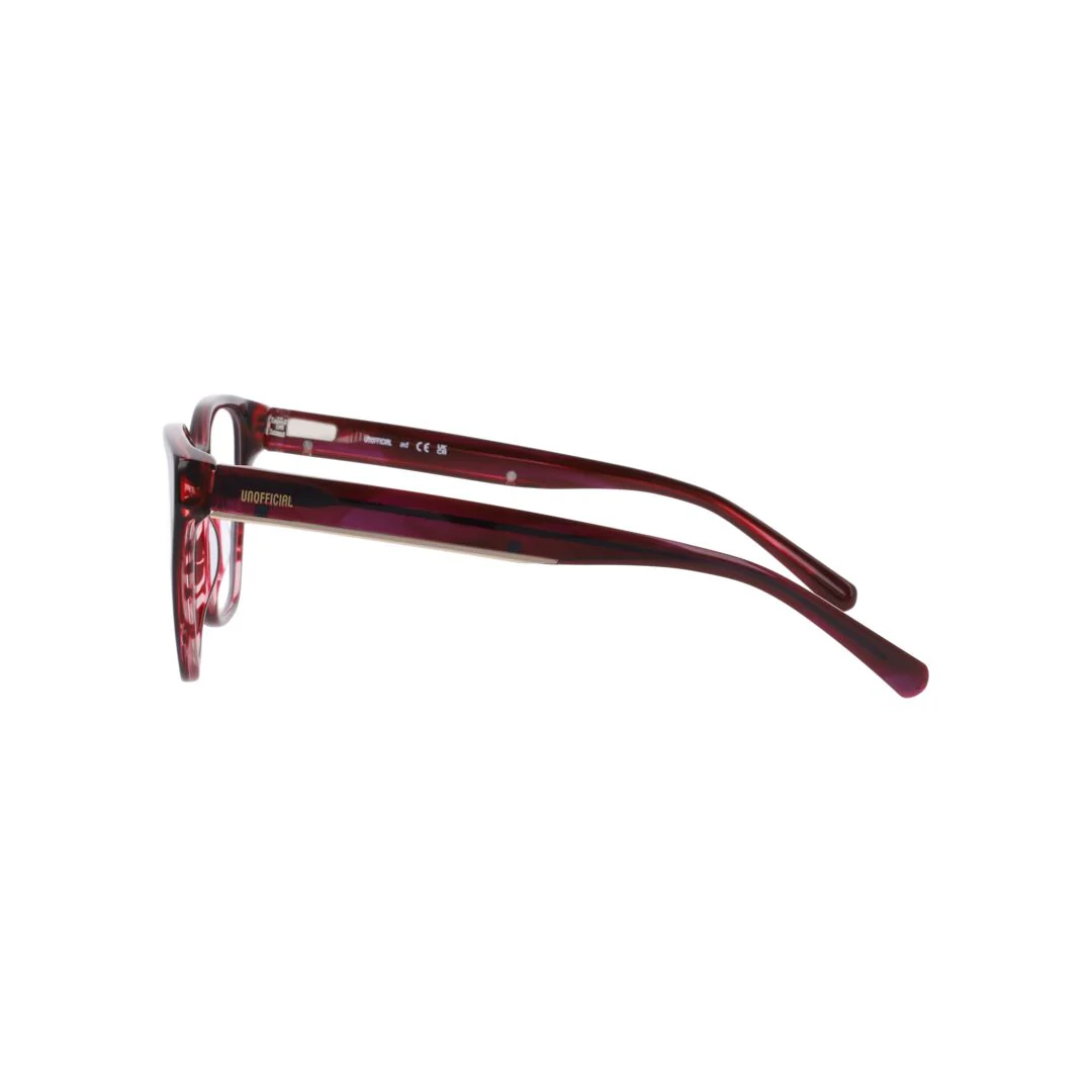 Gafas Oftálmicas Unofficial 0UO2227 Mujer Color Rojo - Image 3