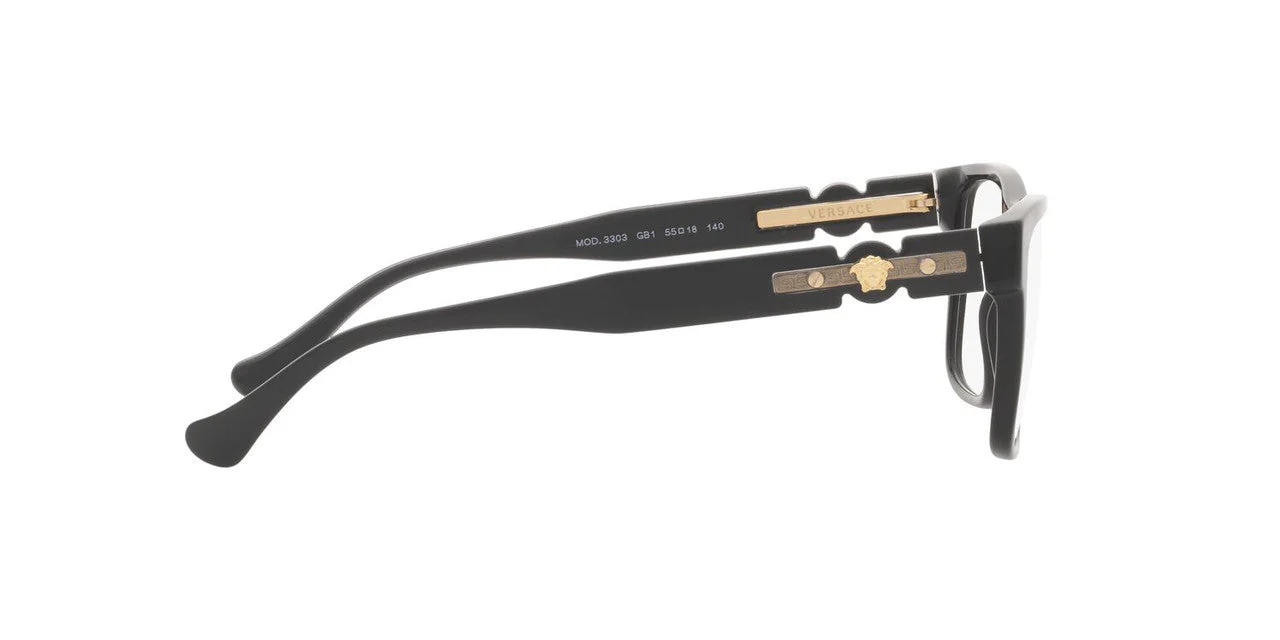 Gafas Oftálmicas Versace 0VE3303 Hombre Color Negro - Image 5