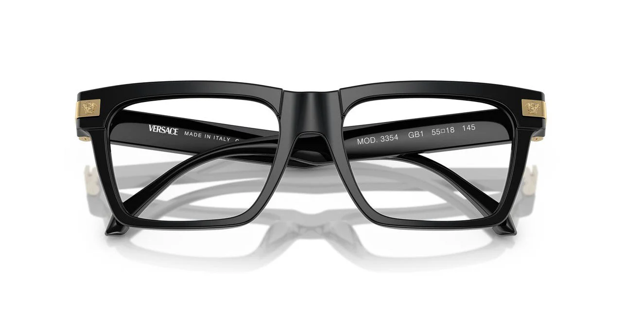 Gafas Oftálmicas Versace VE3354 Hombre Color Negro - Image 5