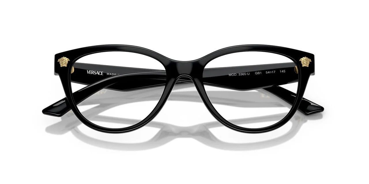 Gafas Oftálmicas Versace VE3365U Mujer Color Negro - Image 5