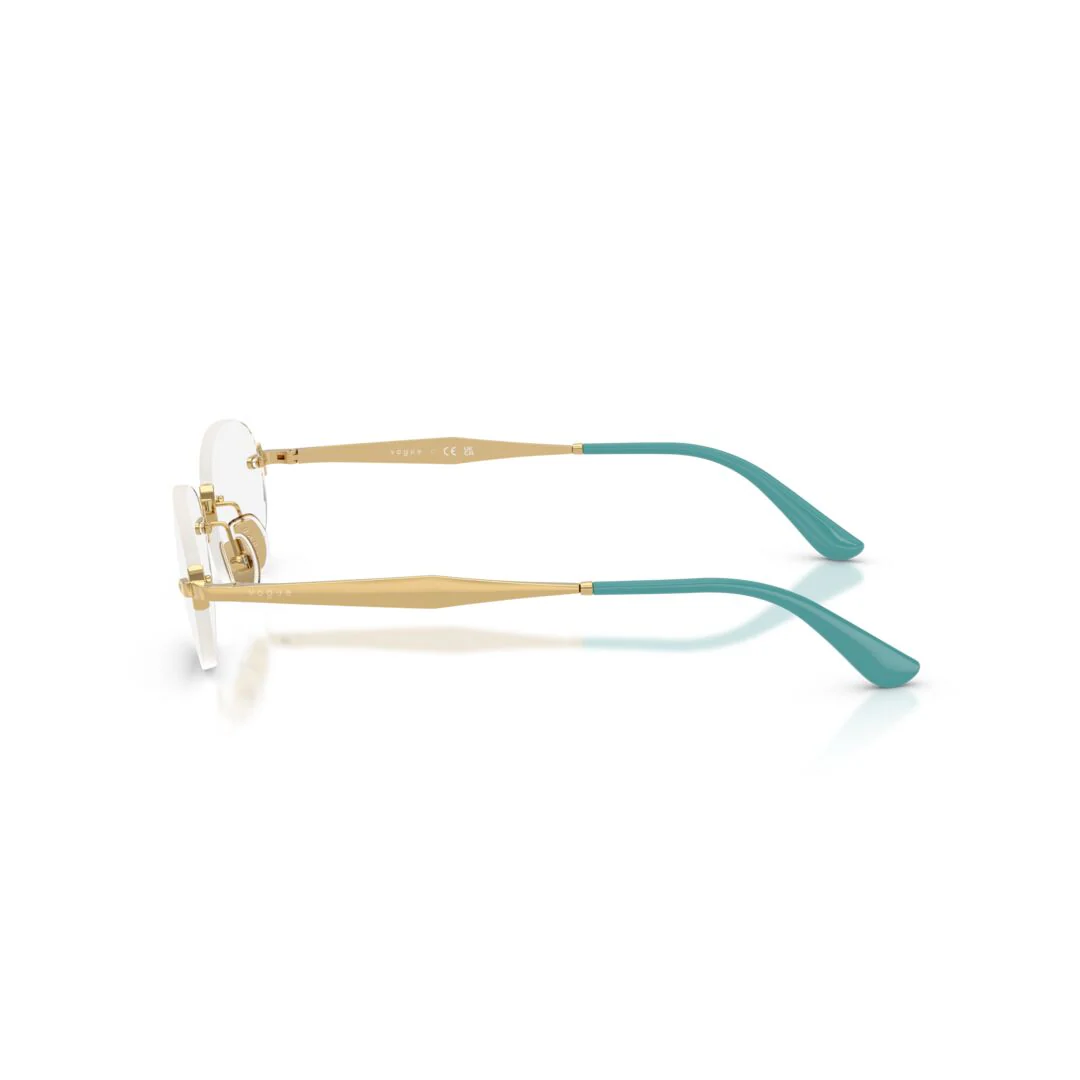 Gafas Oftálmicas Vogue 0VO4343 Mujer Color Dorado - Image 3