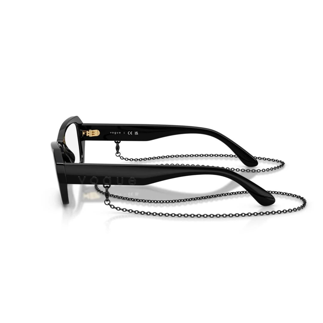Gafas Oftálmicas Vogue 0VO5656U Mujer Color Negro - Image 3