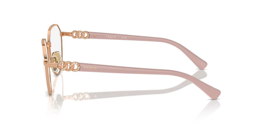 Gafas Oftálmicas Vogue Eyewear VO4311B Mujer Color Dorado - Image 3