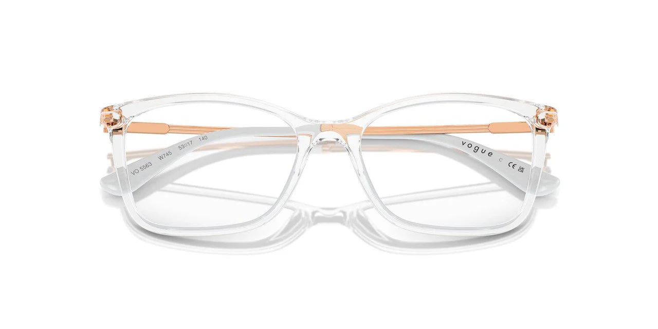 Gafas Oftálmicas Vogue Eyewear VO5563 Mujer Color Blanco - Image 4
